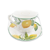 Cup Mug Lemons & Leaves