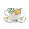 Cup Mug Lemons & Leaves