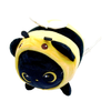 Toy Plush black Cat in Bee Costume