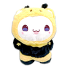 Toy Plush White Cat in Bee Costume