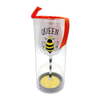 Wine Glass Stemmed Queen Bee