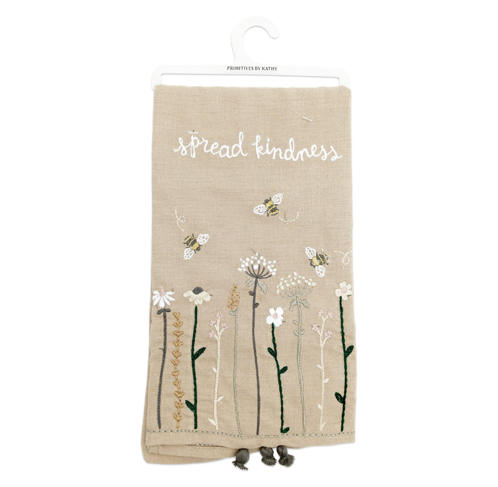 Kitchen Towel 'Spread Kindness' Tan