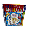 Book Mega Animals Sticker File