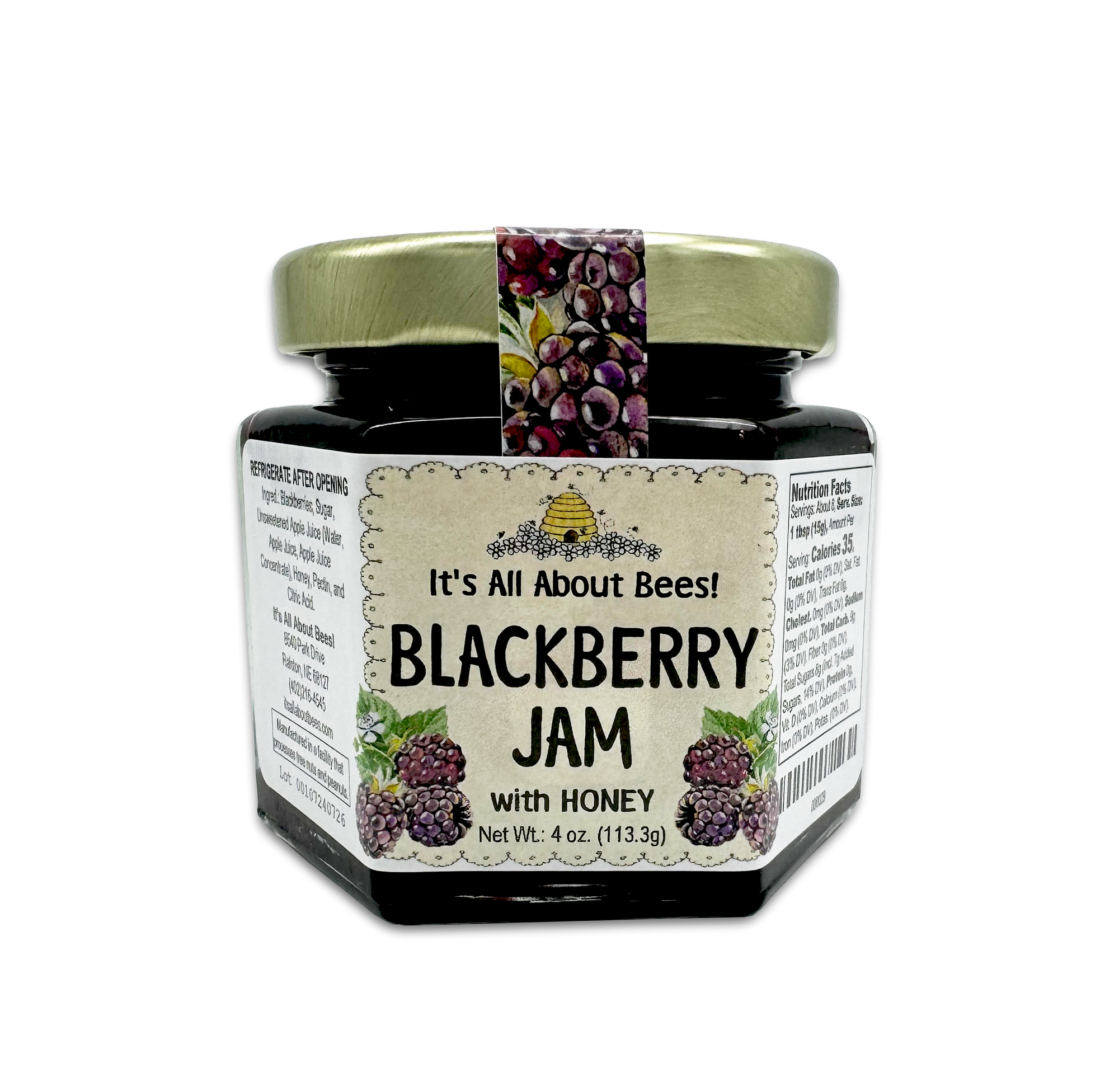 Jam Blackberry With Honey