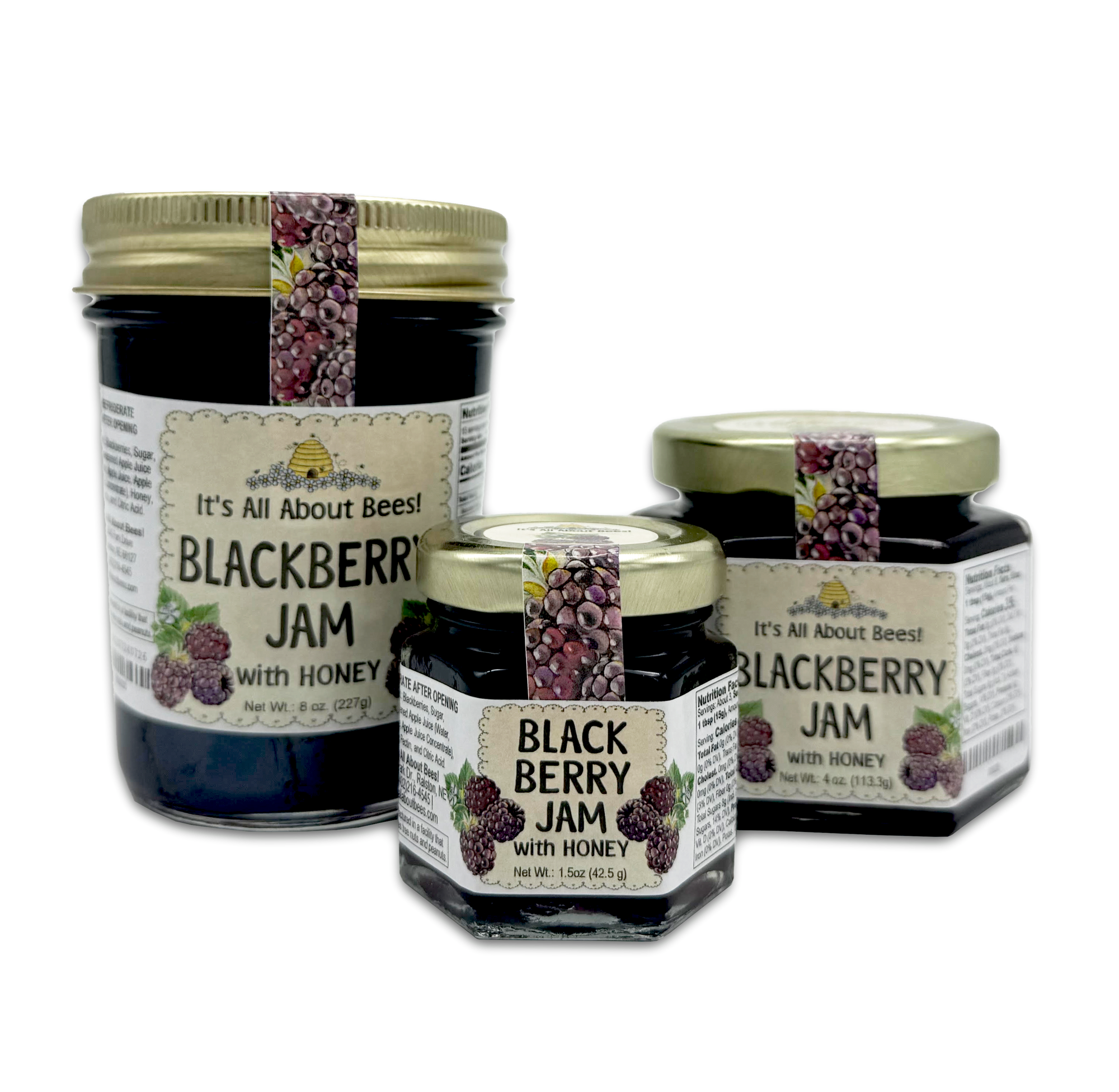 Jam Blackberry With Honey