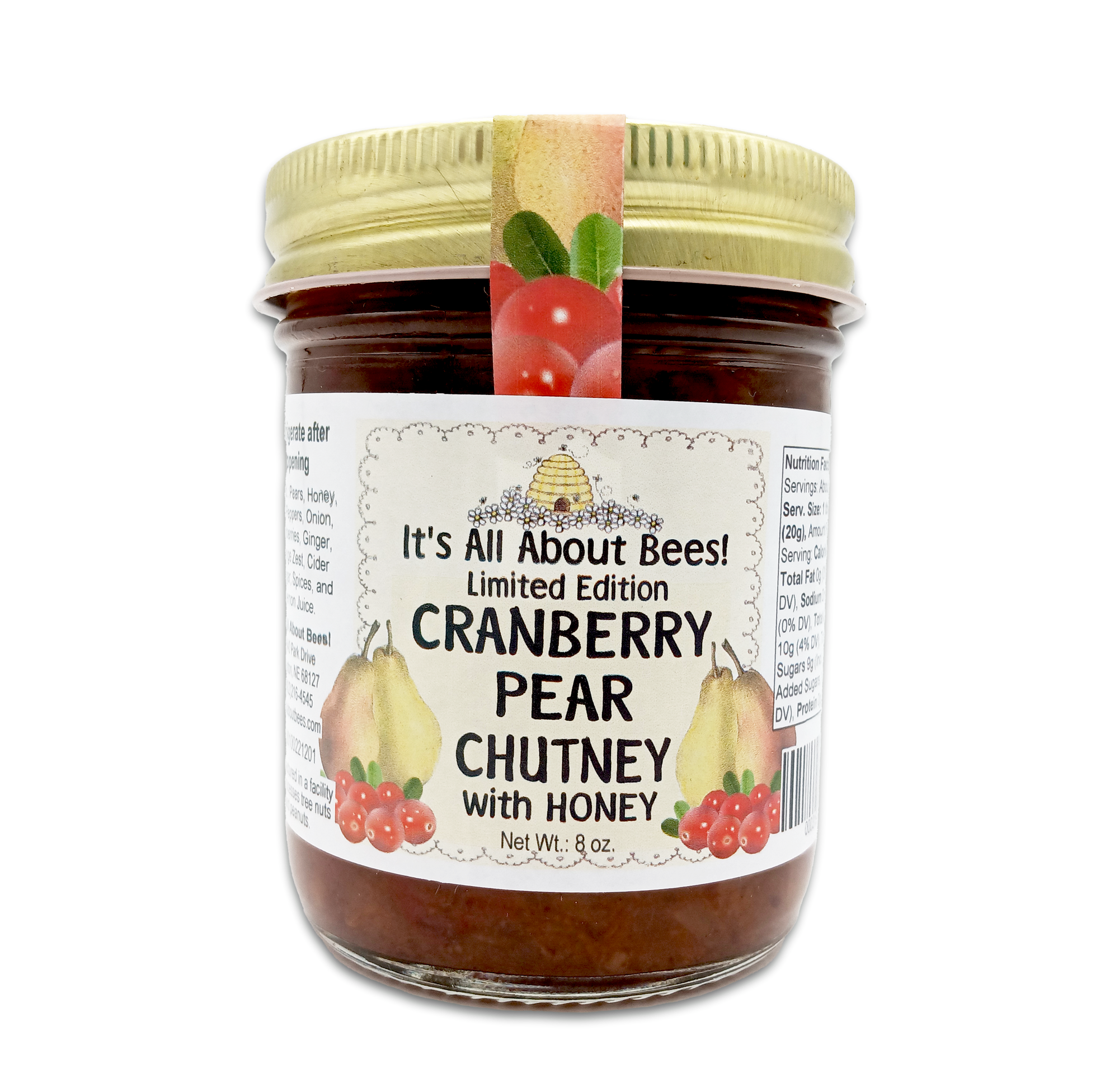 Chutney Cranberry Pear With Honey