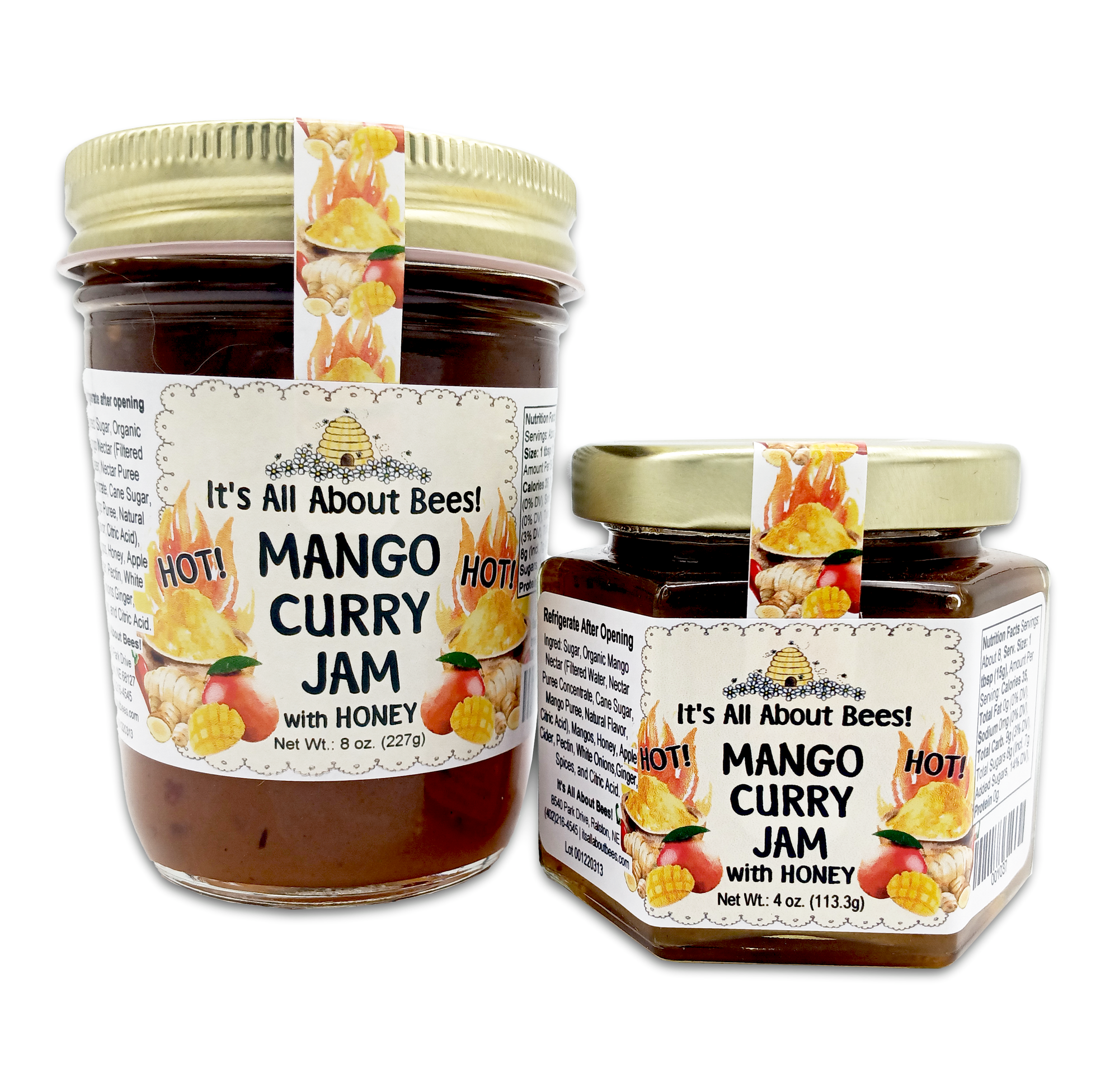 Jam HOT Mango Curry With Honey