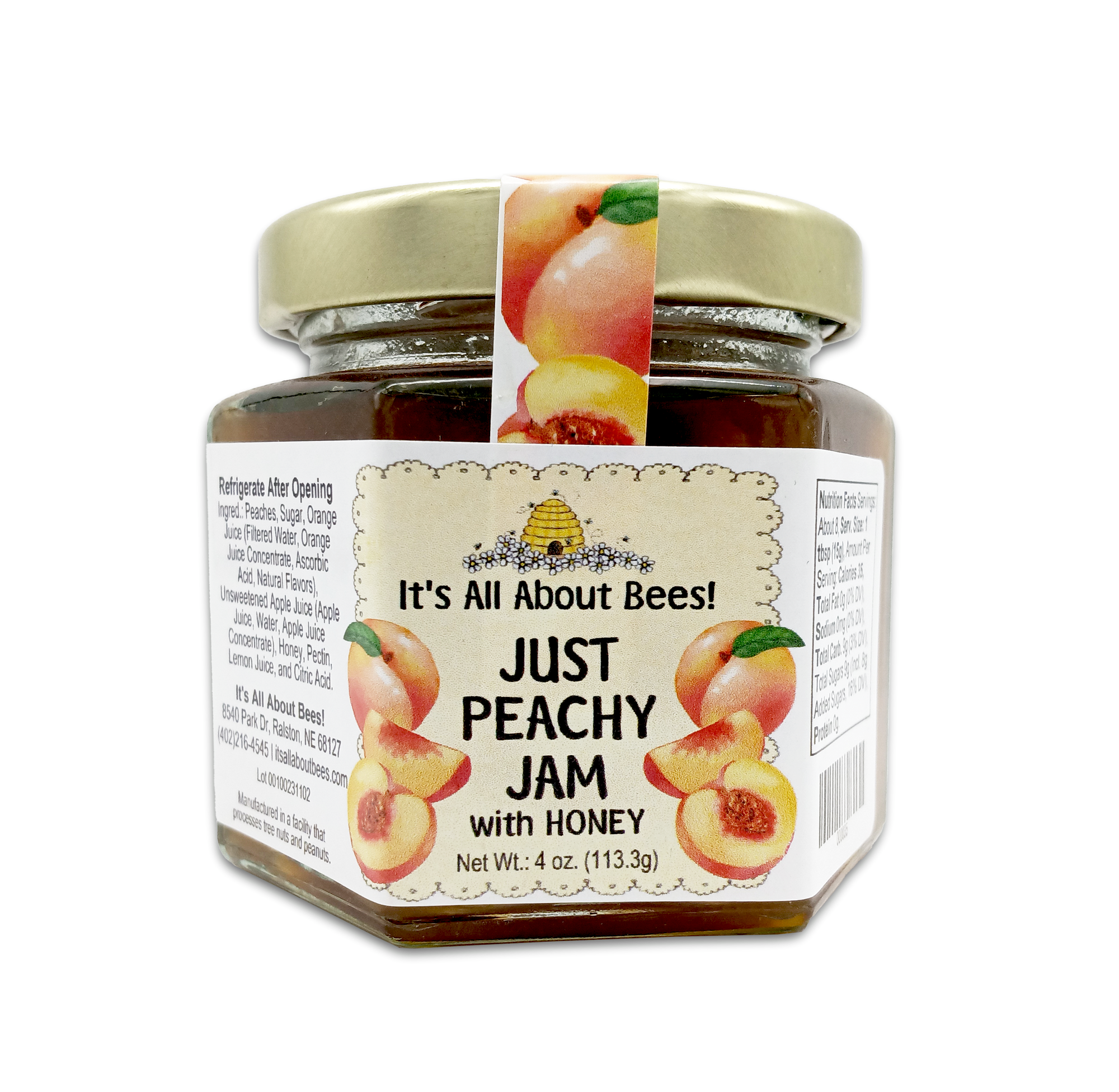 Jam Just Peachy With Honey