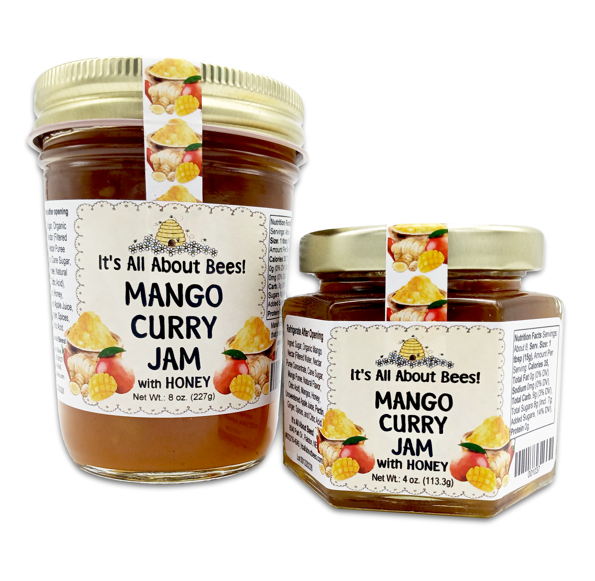 Jam Mango Curry With Honey