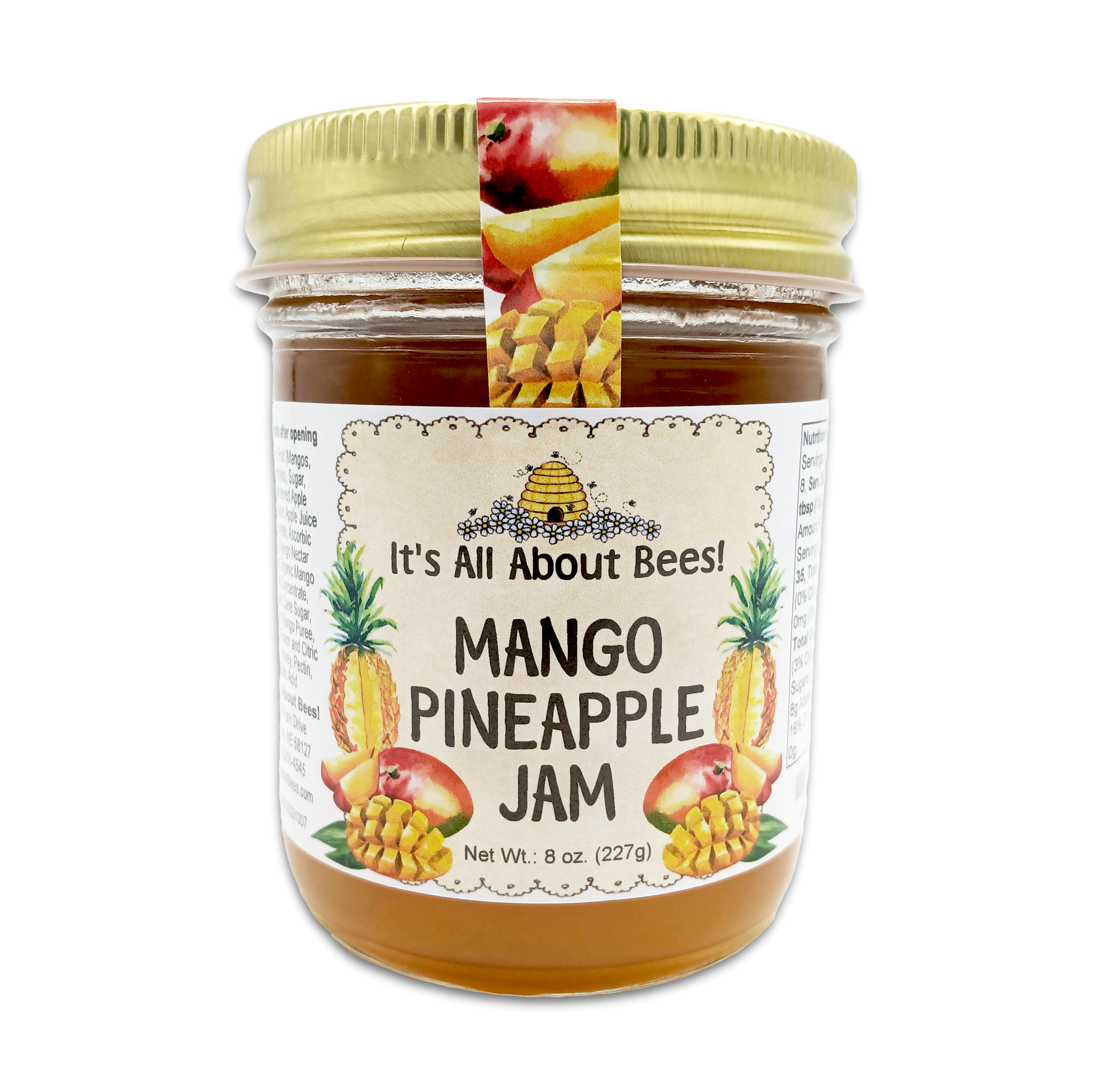 Jam Mango Pineapple With Honey