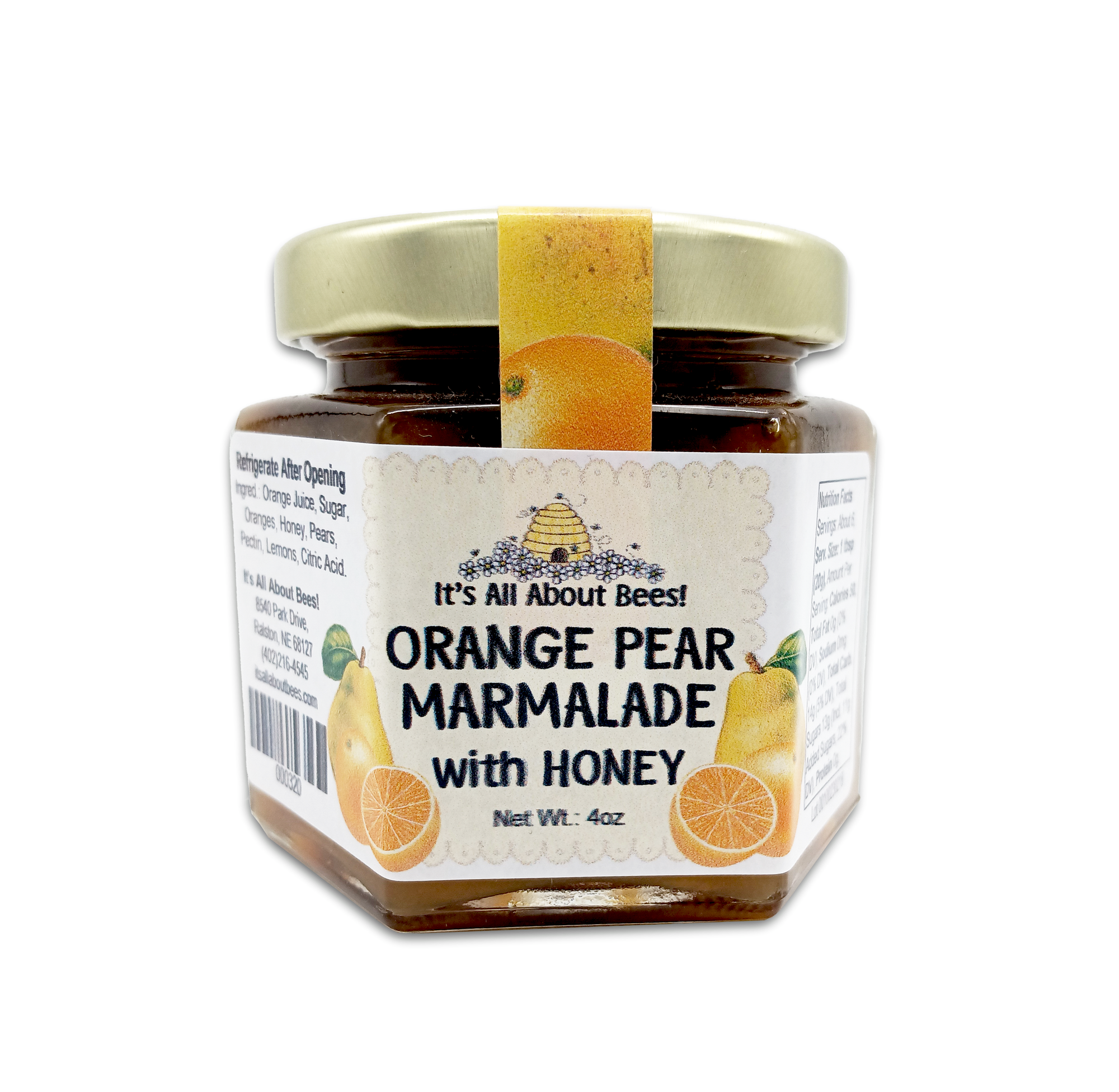 Marmalade Orange Pear With Honey