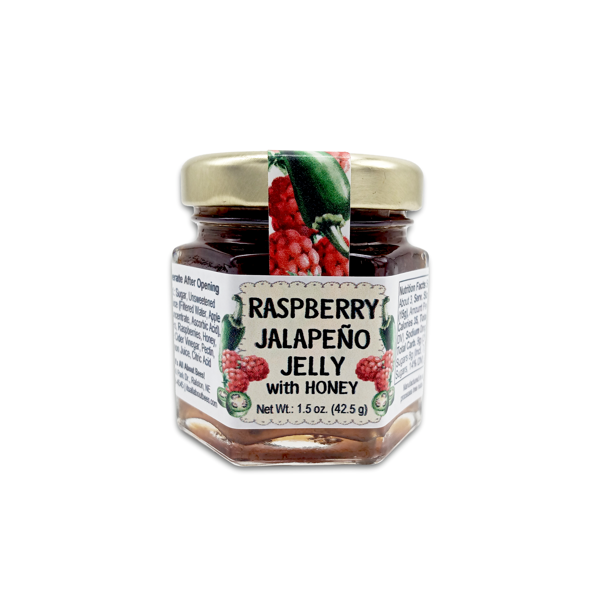 Pepper Jelly Raspberry Jalapeño With Honey