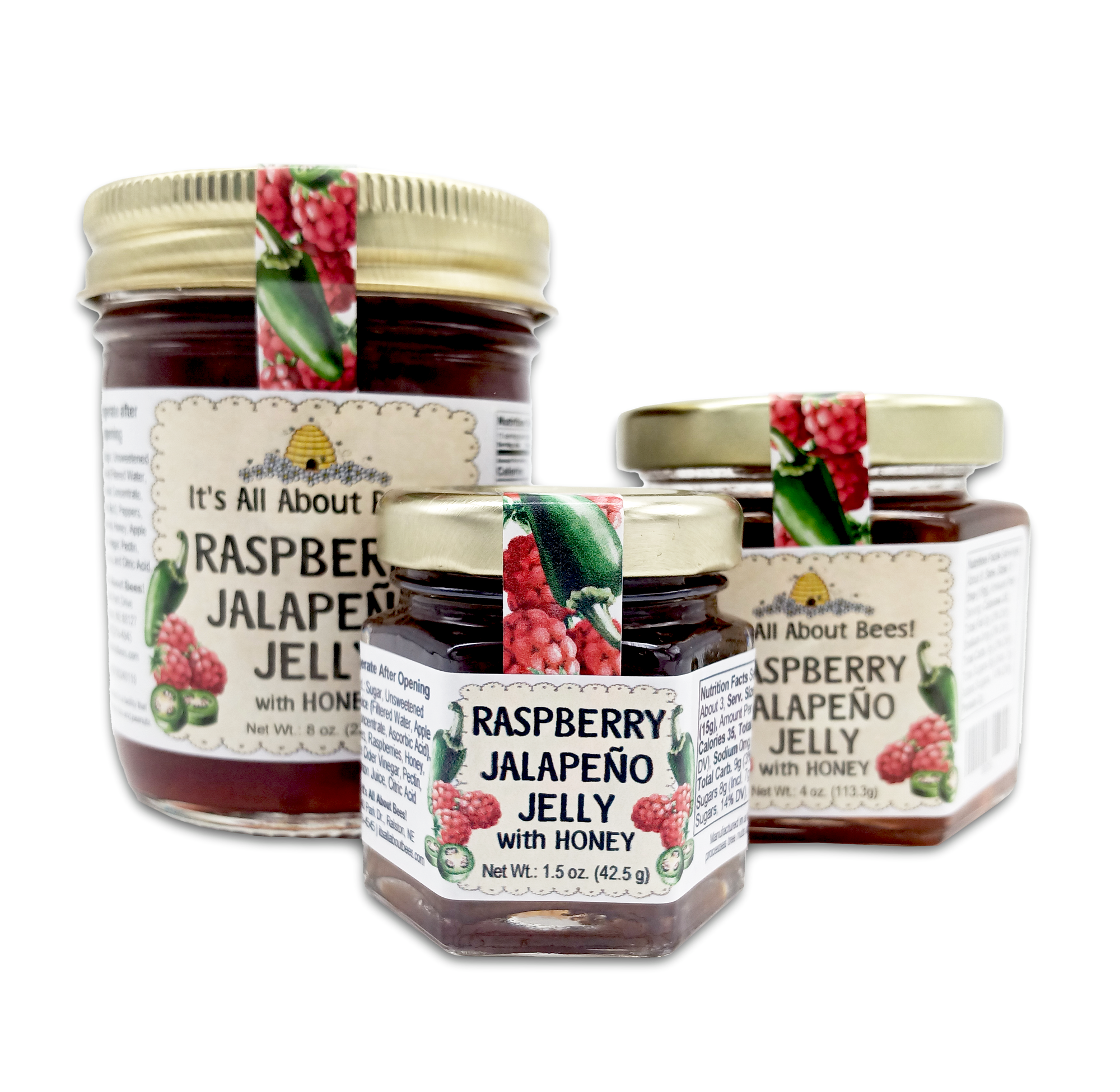 Pepper Jelly Raspberry Jalapeño With Honey