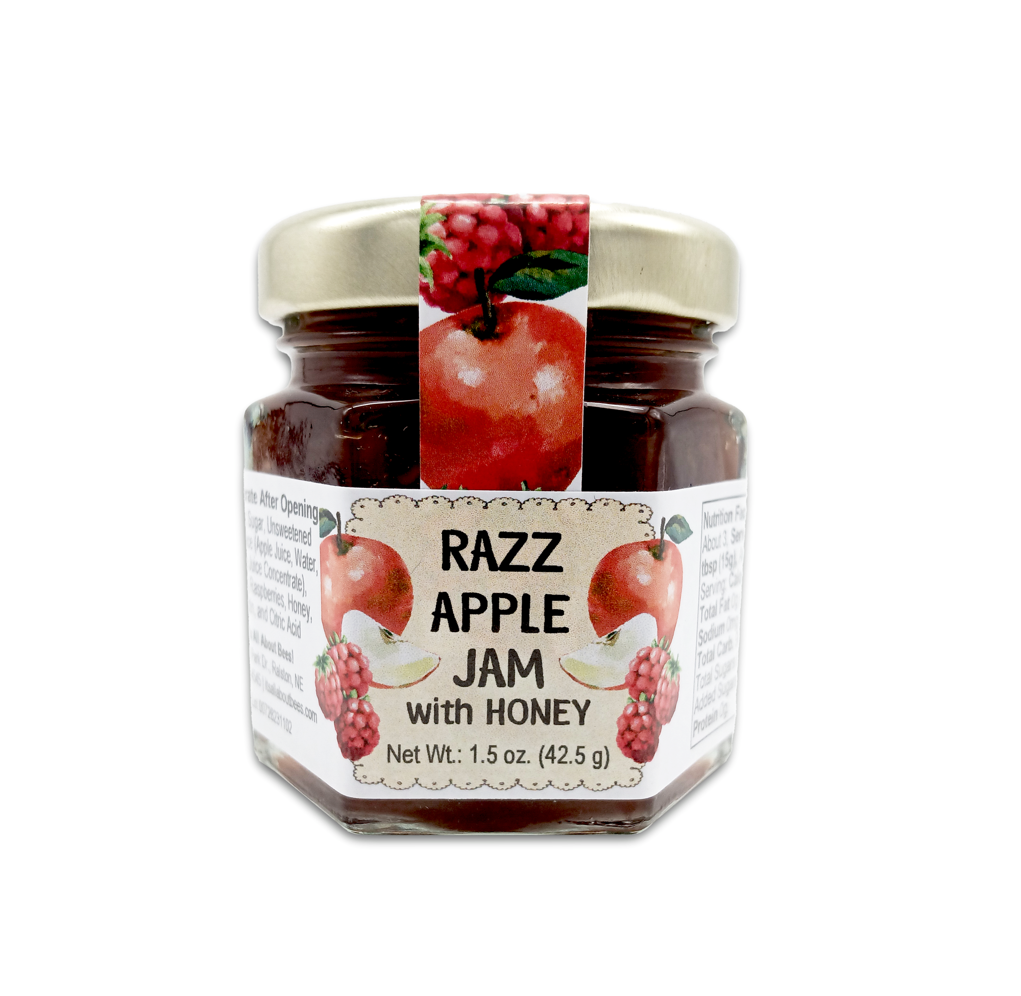 Jam RazzApple With Honey