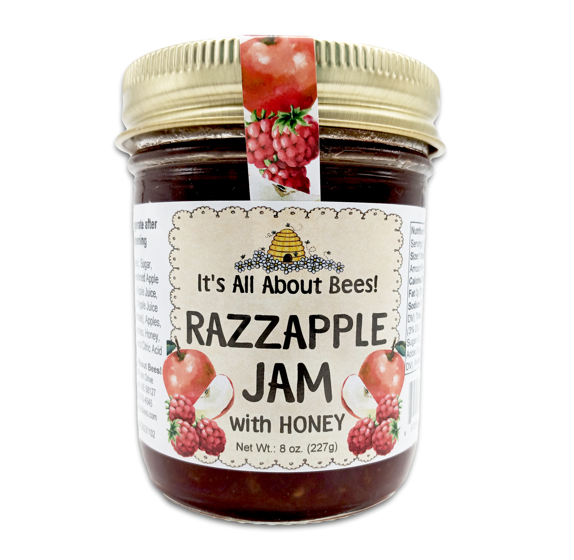 Jam RazzApple With Honey