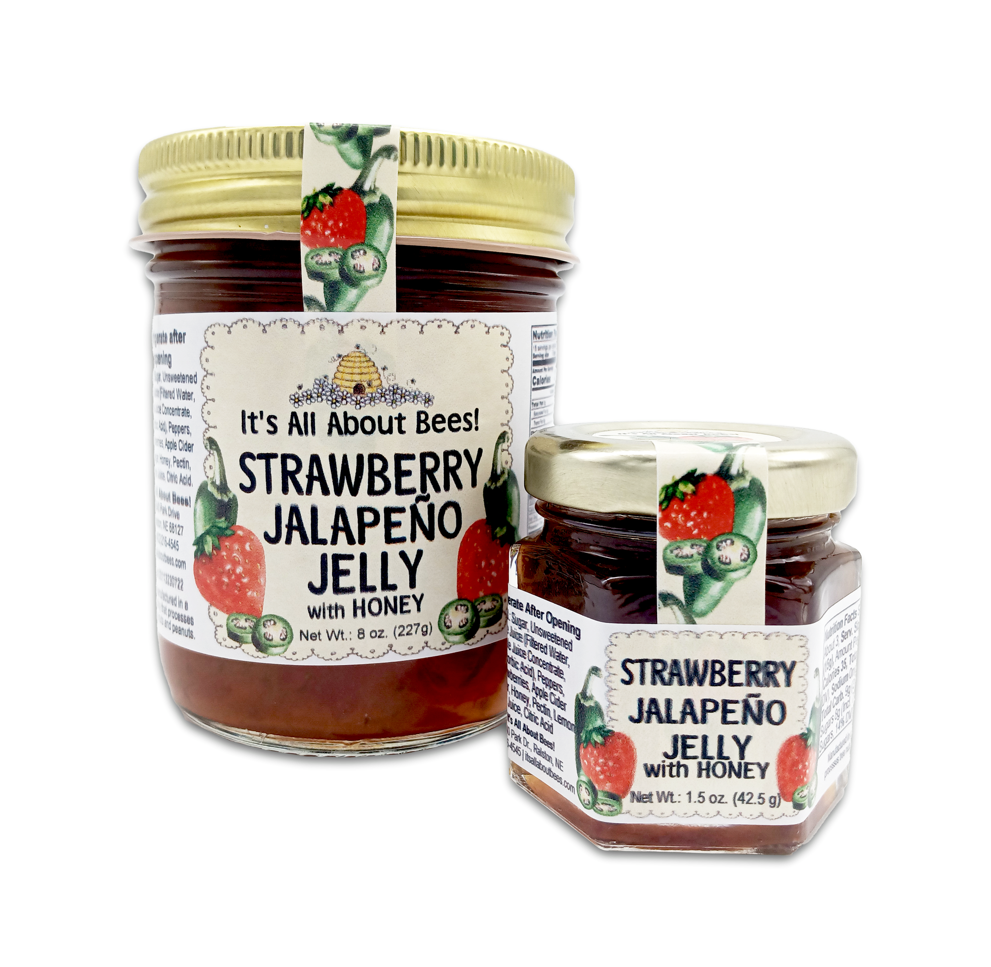 Pepper Jelly Strawberry Jalapeño With Honey