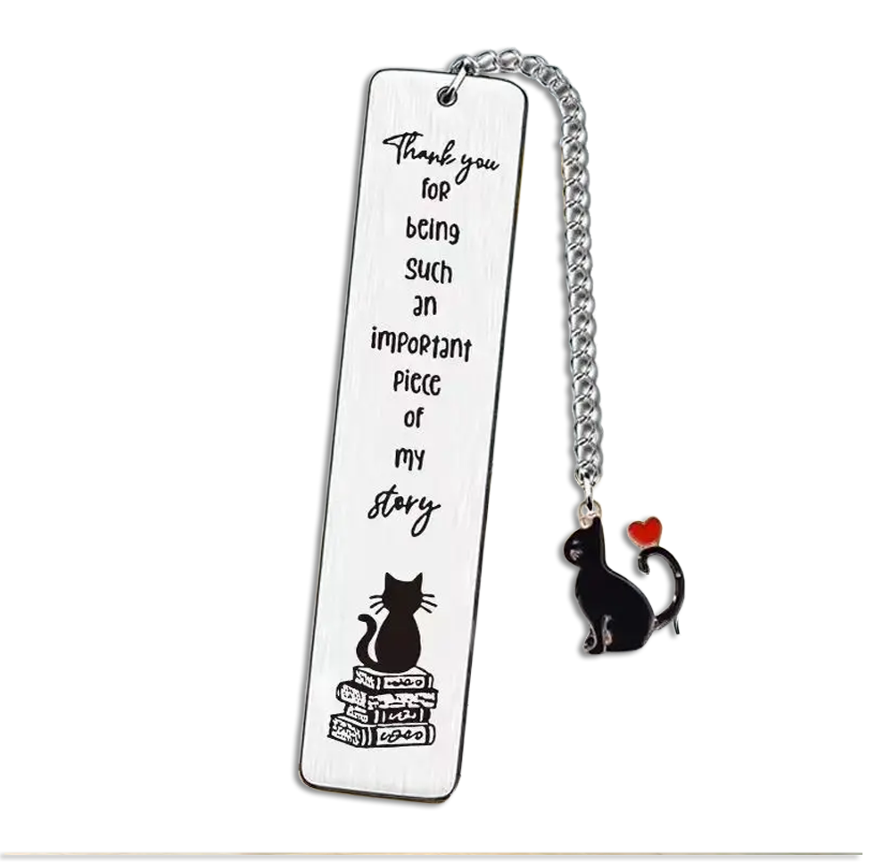 Bookmark Cat Thank You